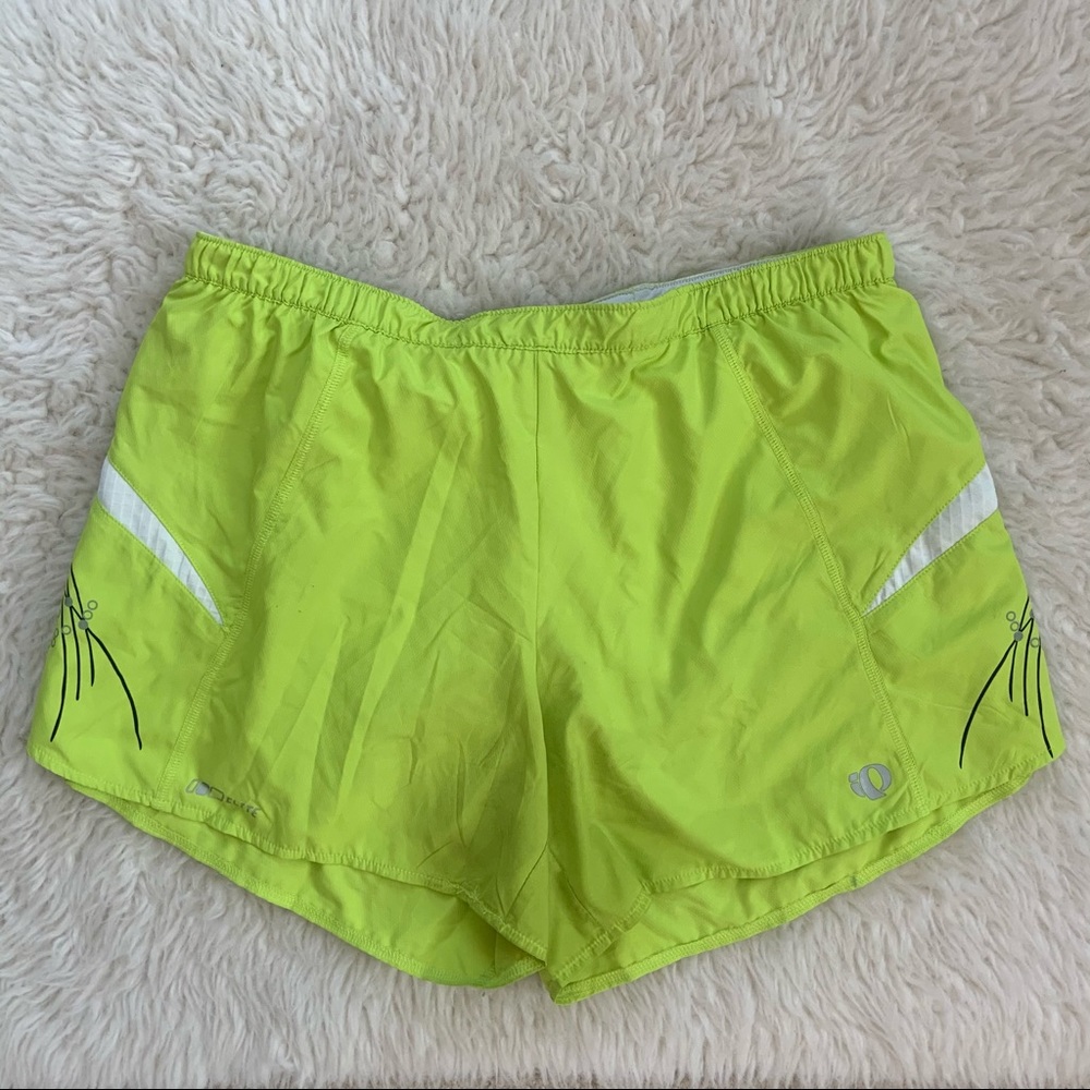 Pearl Izumi Biker Shorts Reflective Yellow size L